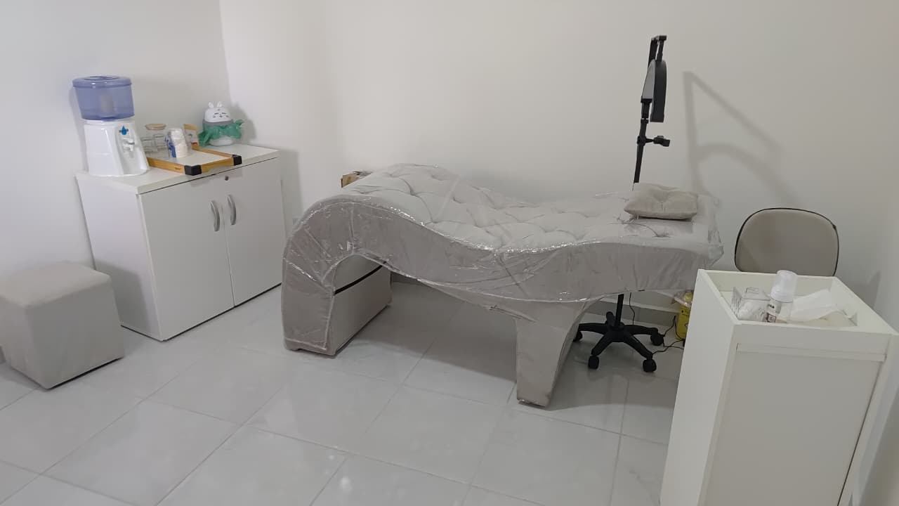 Sala de atendimento da clínica